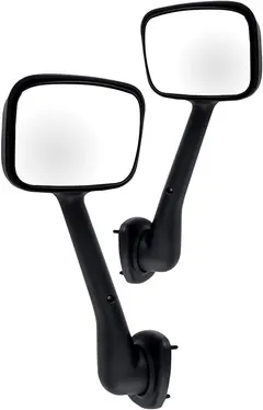 Towing Mirrors,ECCPP High Performance Heavy Duty Mirrors Manual Left and Right Side Pair Hood Mount Mirrors for Freightliner for Cascadia 2008-2016