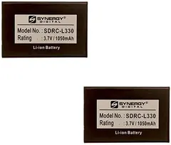 Universal Battery MX-980 Remote Control Combo-Pack Includes: 2 x SDRC-L330 Batteries