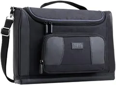 USA Gear Carrying Case - Atari Case Compatible with Atari Flashback 8 7, 6, 5, Deluxe & Gold - Adjustable Dividers & Accessory Pockets Hold Games, Controllers, Joysticks, and More Gaming Accessories