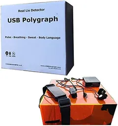 USB Polygraph Real Home Lie Detector