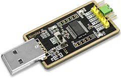 USB to TTL Adapter, USB to Serial Converter for Development Projects - Featuring Genuine FTDI USB UART IC ‘FT232RL’