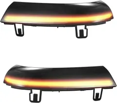 X AUTOHAUX Side Mirror Turn Signal Indicator Dynamic Sequential LED Light for VW Golf 5 GTI Jetta MK5 Passat B6 B5 Eos R32 Rabbit