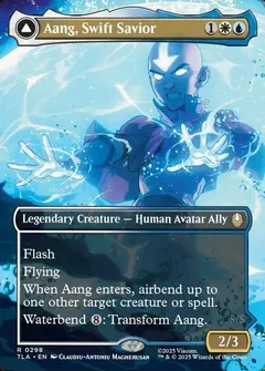 Aang, Swift Savior [Borderless Foil] #298