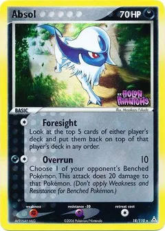 Absol [Reverse Holo] #18