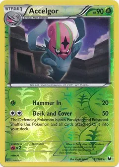 Accelgor [Reverse Holo] #11