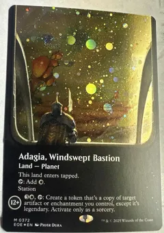Adagia, Windswept Bastion [Galaxy Foil] #372