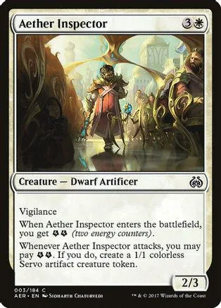 Dwarf artificer creature card art: figure in armor amidst glowing, ethereal landscape.