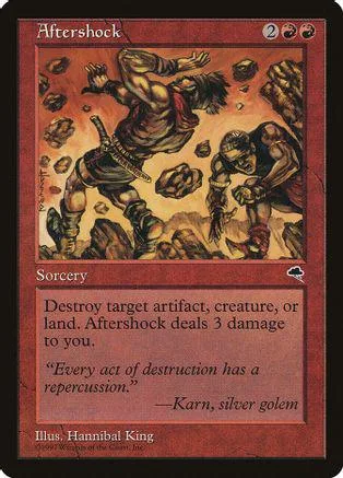 Dark fantasy art card featuring a muscular figure amidst rocky terrain.