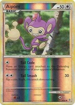 Aipom [Reverse Holo] #43