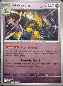 Alakazam [Reverse Holo] #56