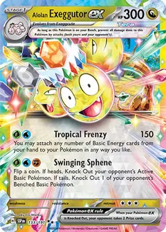 Alolan Exeggutor ex #133