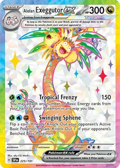 Alolan Exeggutor ex #225