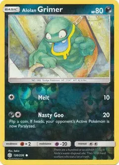 Alolan Grimer [Reverse Holo] #130