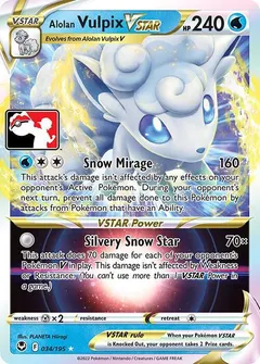 Alolan Vulpix VSTAR [Prize Pack] #34