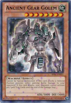 Ancient Gear Golem [Starfoil Rare] BP01-EN011