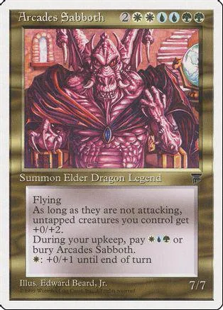 Large, purple dragon creature card in a graded case.