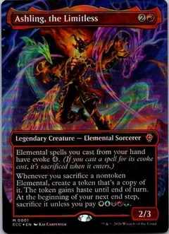 Ashling, The Limitless [Borderless] Foil