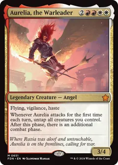 Aurelia, the Warleader #651