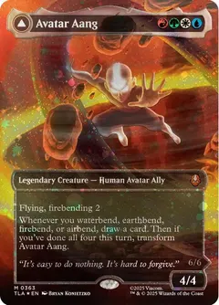 Avatar Aang [Raised Foil] #363