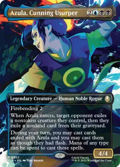 Azula, Cunning Usurper [Borderless] #303