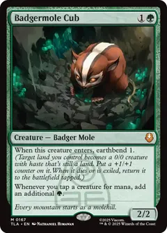 Badgermole Cub #167