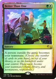 Better Than One [Foil]