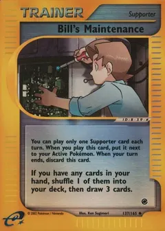 Bill's Maintenance [Reverse Holo] #137