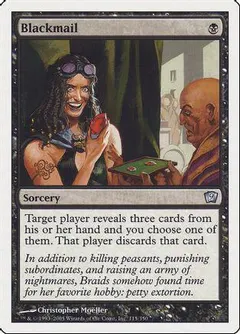 Blackmail [Foil]