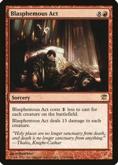 Blasphemous Act [Foil]