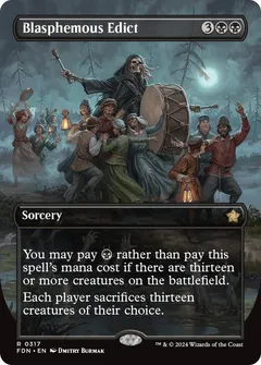 Blasphemous Edict [Foil] #317