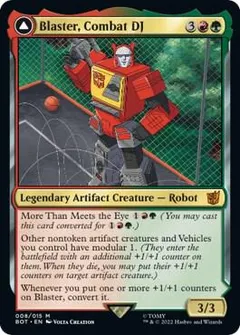 Blaster, Combat DJ [Foil] #8