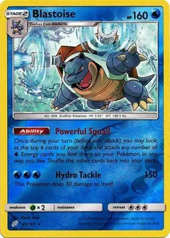 Blastoise [Reverse Holo] #25