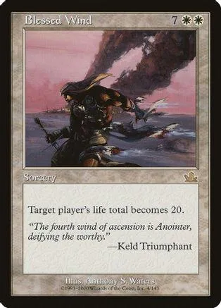 Dark fantasy scene on a Magic: The Gathering card. Black and purple tones.