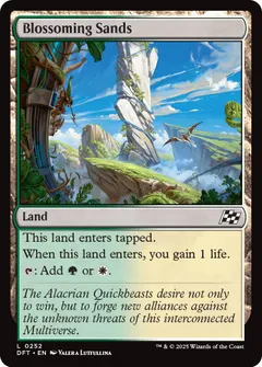 Blossoming Sands [Foil] #252