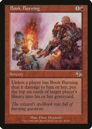 Wizard casting spell, fire erupts, on a Magic: The Gathering card.