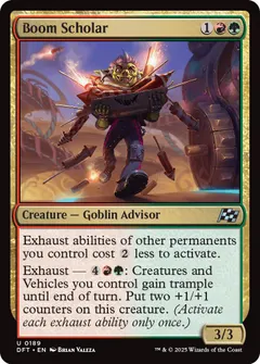 Boom Scholar [Foil] #189