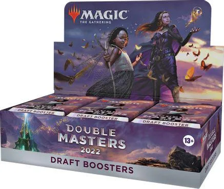 Magic: The Gathering Double Masters 2022 draft booster box art.
