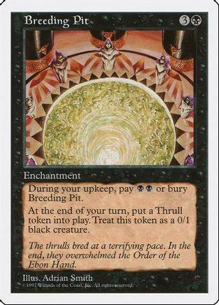 Card art depicts a swirling, textured green and gold vortex within a circular frame.
