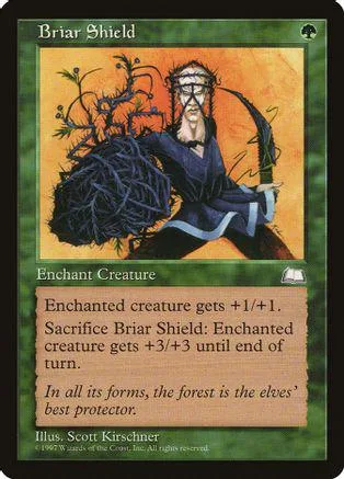 Card art shows a figure with dark, tangled branches in a forest setting.