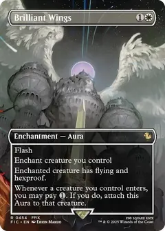 Brilliant Wings [Borderless Foil] #454