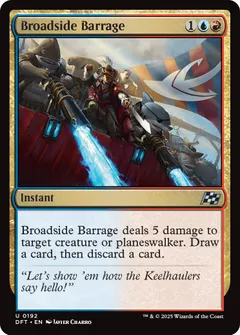 Broadside Barrage [Foil] #192