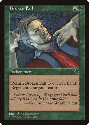 Card art depicts a man with long hair, looking upward, against a dark blue background.