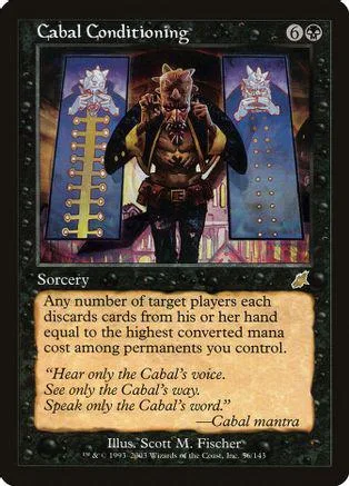 Dark, monstrous figure on a Magic: The Gathering card with blue and gold accents.