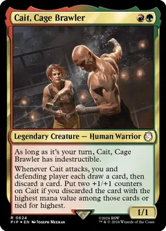 Cait, Cage Brawler #624