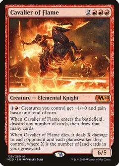 Cavalier of Flame [Foil] #125