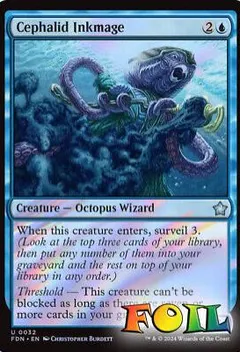 Cephalid Inkmage [Foil] #32