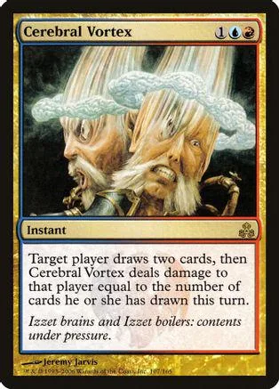 Two bearded figures in swirling mist on a Magic: The Gathering card.