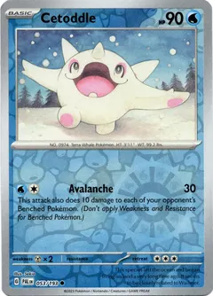 Cetoddle [Reverse Holo] #53