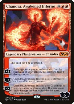 Chandra, Awakened Inferno [Planeswalker Stamped] #127