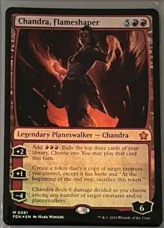 Chandra, Flameshaper [Foil] #81